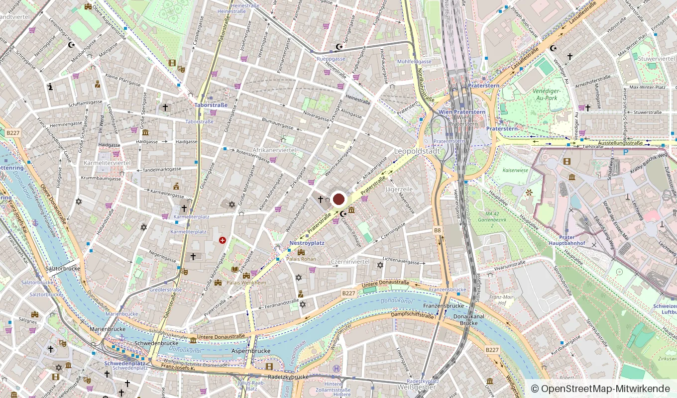 Karte: Rotensterngasse 37, 1020 Wien